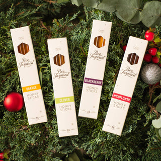 Raw Honey Sticks: Pure Honey Stick Varietals | Kosher Honey: Wildflower