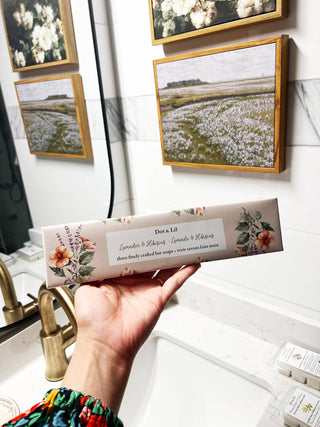 Lavender & Hibiscus Soap Trio Gift Set