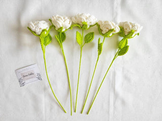 Crochet David Austin Rose: 3. Coral