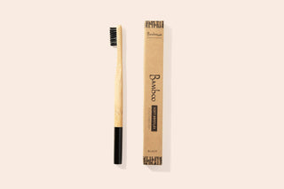 Adult Bamboo Toothbrush | Dental Bestseller: Black
