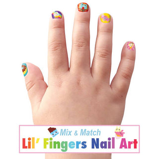 Cutie Stick-On Earring and Nail Sticker Gift Set- Sweet Shop