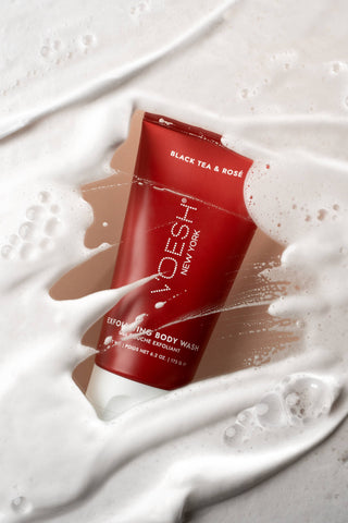 Exfoliating Body Wash - Black Tea & Rosè