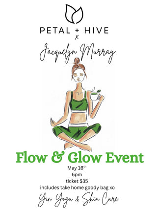 5/16 Flow & Glow With Jacquelyn  | Yoga Flow & Skincare