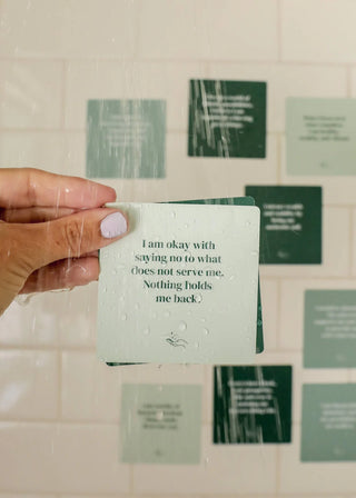 Shower Affirmation™ Cards