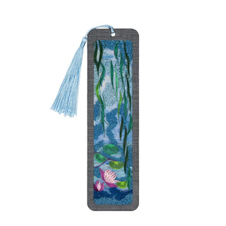 Quilled Water Lilies Bookmark