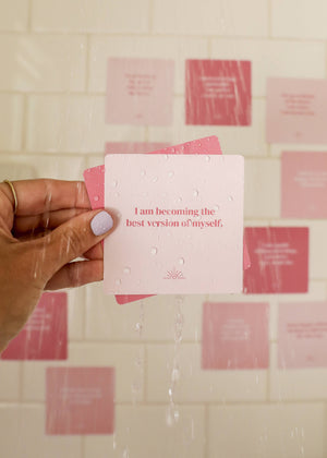 Shower Affirmation™  Cards - Self Love
