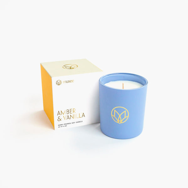 Amber + Vanilla Candle Petal + Hive