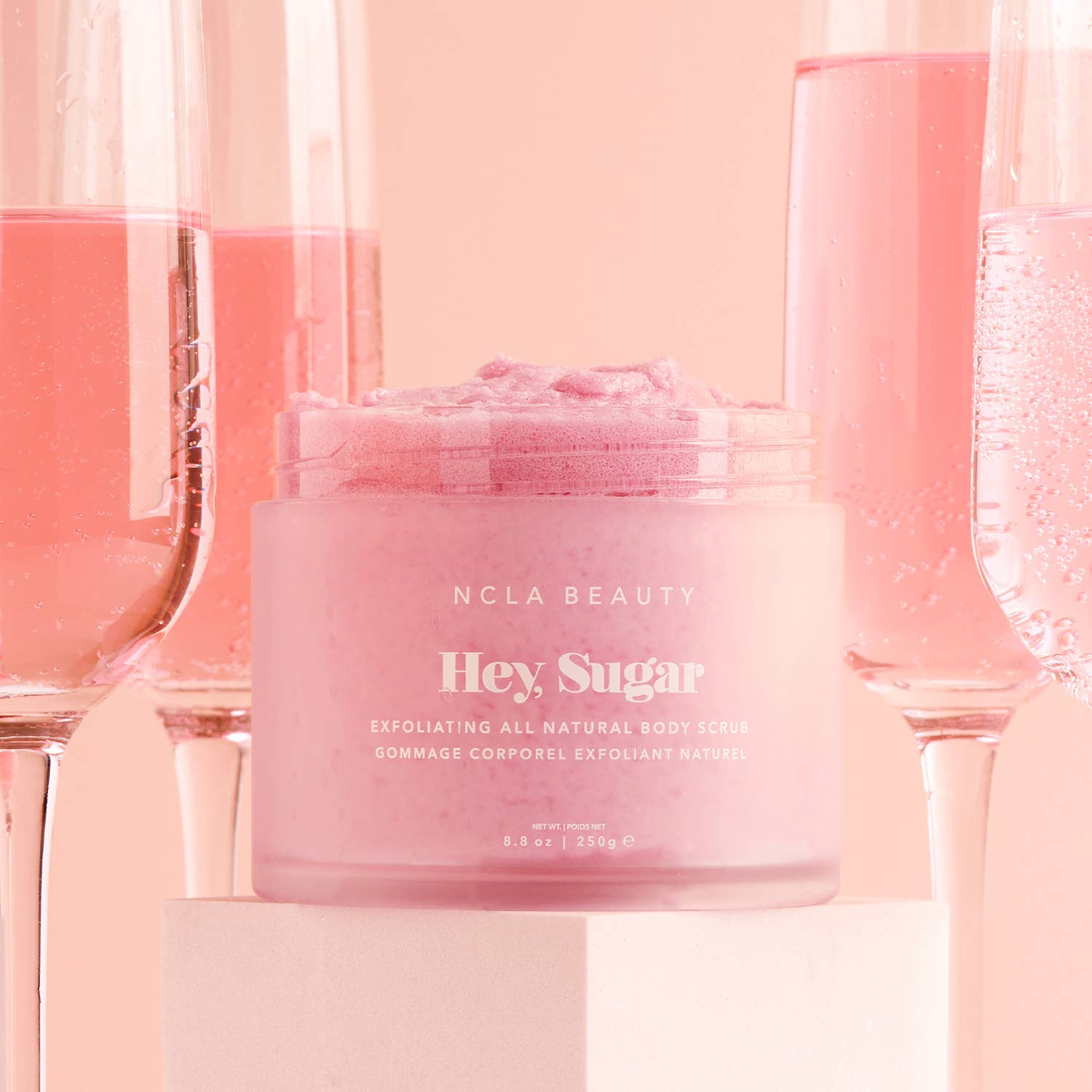 Hey, Sugar All Natural Body Scrub - Pink Champagne